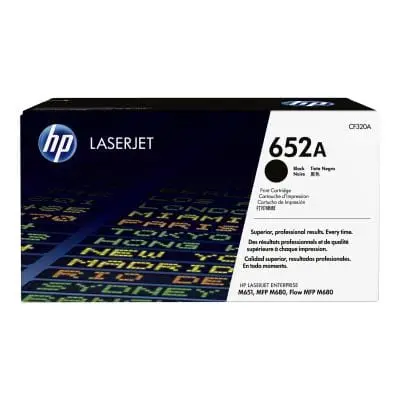 Toner Original HP 652A CF320A | Negru, 11500 pagini
