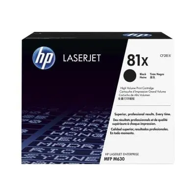 Toner Original HP CF281X | Negru, Capacitate Mare, 25000 pagini