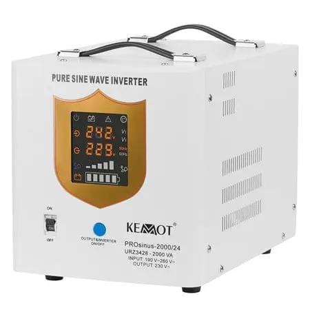 UPS centrale termice Kemot URZ3428 | 1400W, Alb