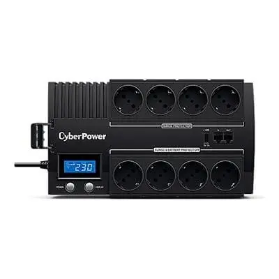 UPS CyberPower BR1000ELCD | 1000VA, 600W, LCD, AVR, Schuko