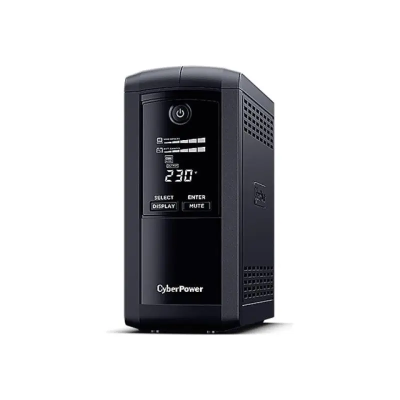 UPS Cyberpower ValuePro VP1000ELCD | 1000VA, 600W, LCD, Schuko
