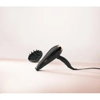 Uscator de par BaByliss D570DE | 2000W, Ionizare, Negru