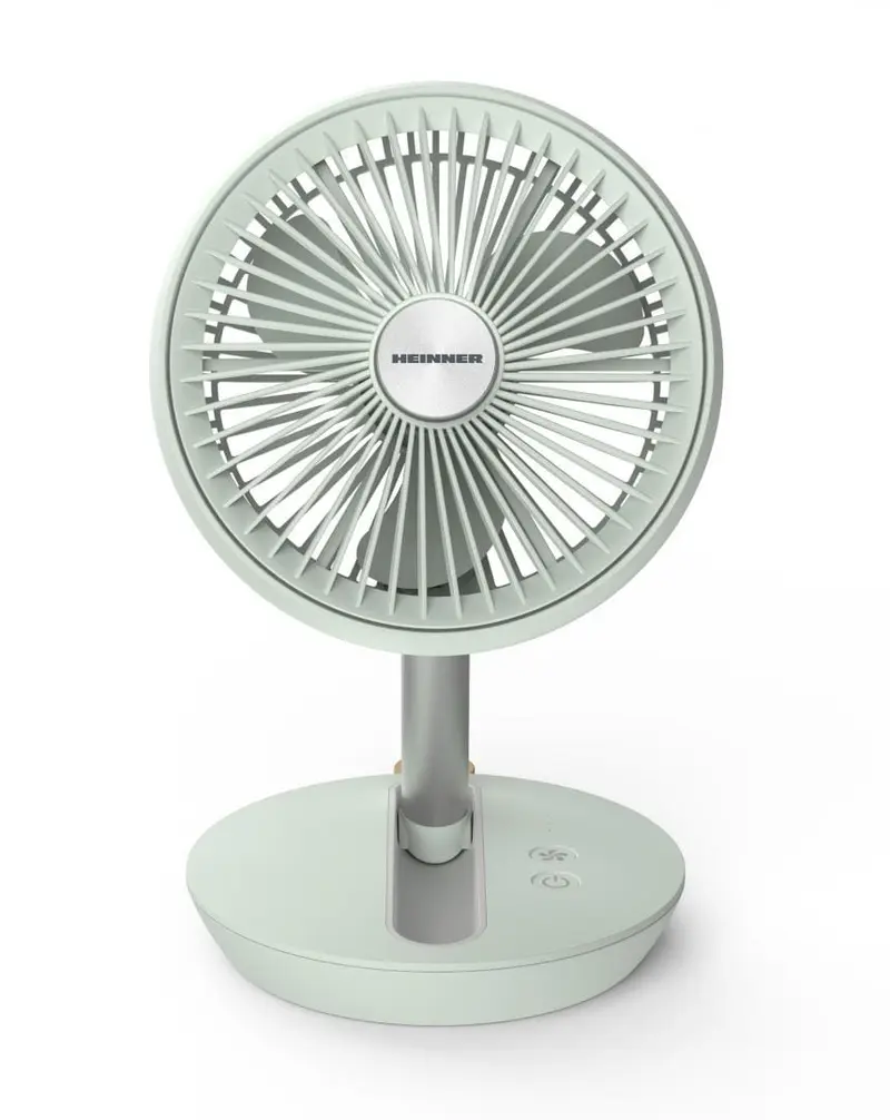 Ventilator Pliabil Heinner HMF-LC4000GR | 40cm, 3 Viteze, Timer, Gri